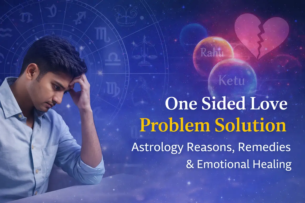 One Sided Love Problem Solution by Astrology | Emotional Healing & Guidance